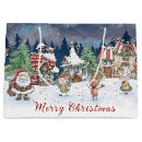 Search for christmas elf gift bags Reindeer