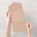 Search for tan invitations Minimalist
