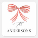 Search for red ribbon bow stickers Elegant