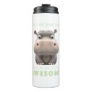 Search for hippopotamus travel mugs Funny
