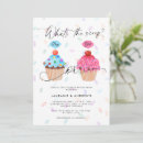 Search for cupcake gender reveal invitations Boy or girl