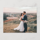 Search for monogram wedding postcards Thank you