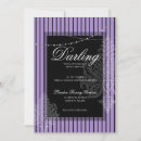 Search for purple bling invitations Party