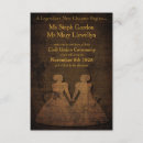 Search for civil union ceremony invitations Lesbian