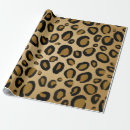Search for gold cheetah wrapping paper Safari