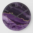 Search for purple kitchen clocks Rustic