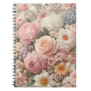 Search for flower pattern notebooks Boho