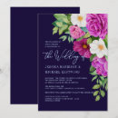 Search for bold floral wedding invitations Rose