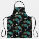 Search for with birds aprons Black