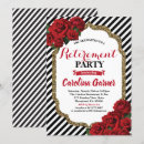 Search for rose gold retirement invitations Party