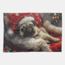 Search for pug tea towels Dog mum