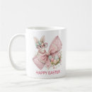 Search for pink easter egg mugs Watercolor