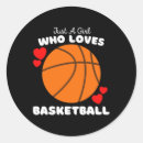 Search for love basketball stickers Girl
