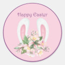 Search for pink bunny ears stickers Easter
