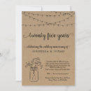 Search for 25 years wedding anniversary invitations Party