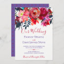 Search for purple and red invitations Rustic