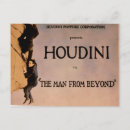 Search for illusionist postcards Harry houdini
