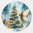 Search for winter fairy stickers Enchanted forest
