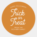 Search for trick treat stickers Rustic