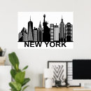 Search for skyline silhouette posters New york