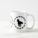 Search for horse silhouette mugs Animal