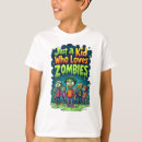 Search for zombie kids tshirts Cartoon