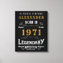 Search for 50 canvas prints 50th birthday