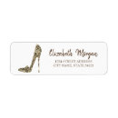 Search for heels return address labels Elegant