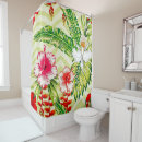 Search for hibiscus flower shower curtains Botanical