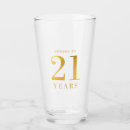 Search for 21st drinkware Birthday