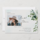 Search for simple bridal shower invitations Greenery
