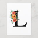 Search for letter of l postcards Alphabet