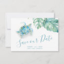 Search for turtle save the dates Tropical