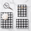 Search for textile wrapping paper Buffalo check