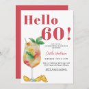 Search for red 60th birthday invitations Modern
