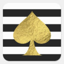 Search for spades stickers Gold