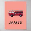Search for fire truck kids posters Rescue