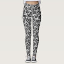 Search for black spirals on white leggings Swirl