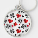 Search for playing cards key rings Diamond
