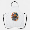 Search for halloween quotes aprons Trick or treat