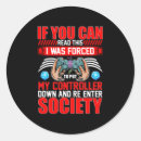 Search for if you can read this stickers Funny