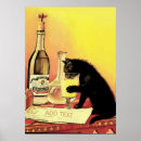Search for cat wine art French