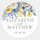 Search for cobalt wedding stickers Watercolor floral