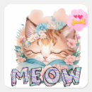Search for large cat stickers Design