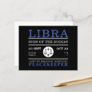 Search for libra zodiac sign postcards Astrological
