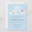 Search for tiger baby boy shower invitations Blue