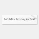 Search for thinking of you bumper stickers Belief