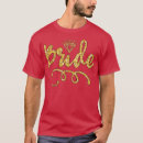 Search for retro wedding tshirts Bride to be
