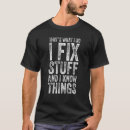 Search for mechanic sayings tshirts Fix