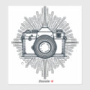Search for antique camera stickers Business
